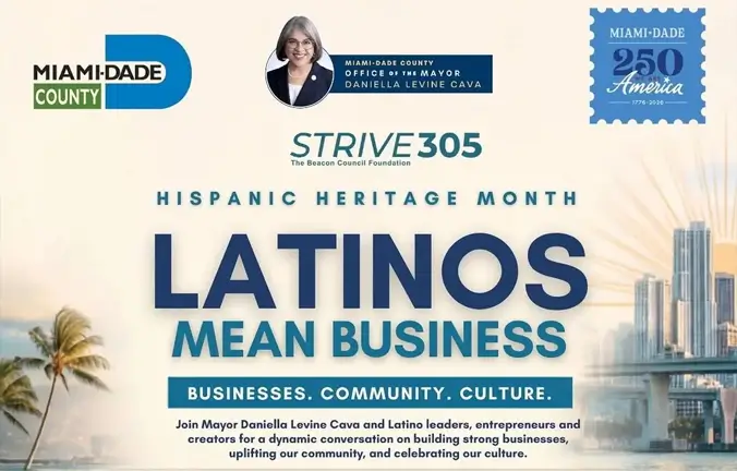 Alexander Ruiz Joins Miami-Dade’s “Latinos Mean Business” Hispanic Heritage Month Event